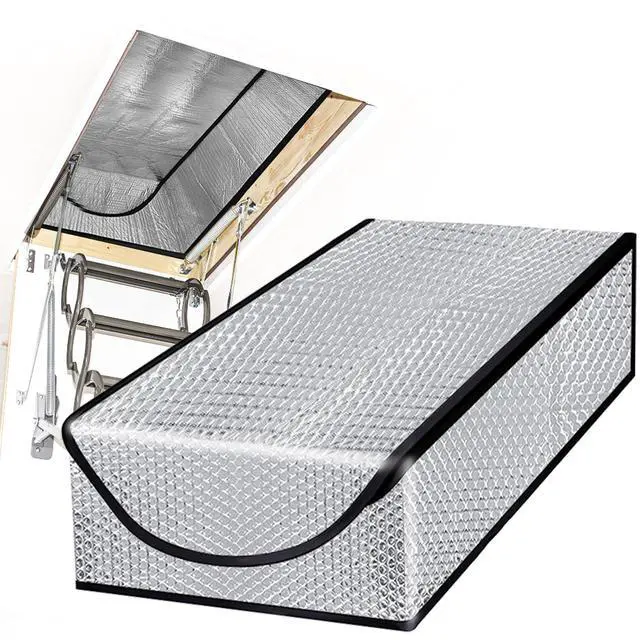 Main image of Attic Door Insulation Cover, Attic Tent 25 x 54 x 11 in | Energy-saving attic stairway door ladder insulator with zipper