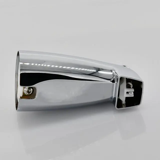 Alt view image 3 of 6 - Slip Fit Tub Spout with Pull-Up Diverter for 1/2 in Copper Tube | Chrome, Solid Metal, Slip-on, Smooth Divert for Bathtub and ShowerNo Solder Install, Screw on to Tight, Bathroom upgrades