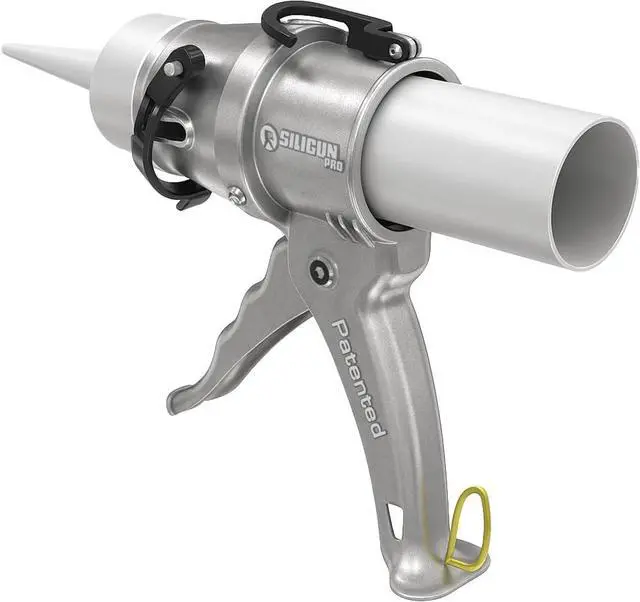 Main image of PRO Compact 24:1 Caulking Gun - No Drip Caulk Gun - Patent Design - Lightweight Aluminum Frame - Works with all 10 oz Tubes (PRO)