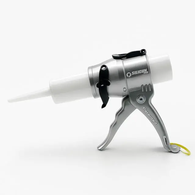 Alt view image 7 of 7 - PRO Compact 24:1 Caulking Gun - No Drip Caulk Gun - Patent Design - Lightweight Aluminum Frame - Works with all 10 oz Tubes (PRO)