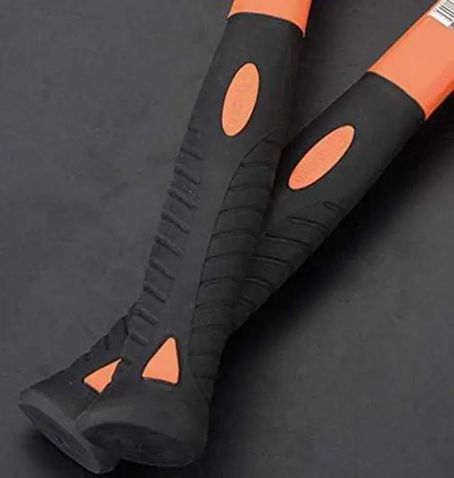 Alt view image 5 of 6 - Rubber Mallet Hammer 16 oz - Durable Eco-friendly Rubber Hammer Head for Camping, Flooring, Tent Stakes, Woodworking, Soft Blow Tasks without Damage - Ergonomic Grip Handle (2)