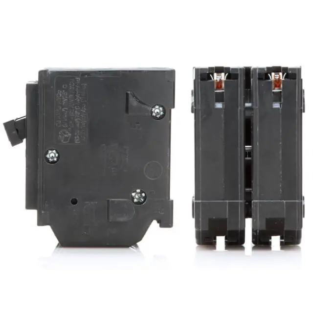 Alt view image 7 of 7 - Genuine Square D HOM250 50 Amp Double Pole Circuit Breaker Kit | UL Listed, Plug-On Replacement for Homeline Load Center Panel Box, 50A, 120/240V, 10kAIC, 50Amp, 2 Pole HOM Series, 1 Pack