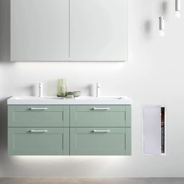 Alt view image 3 of 7 - Access Panel 14x29 Inch, Wall & Ceiling Access Door for Plumbing Repair | Lightweight Yet Durable Plastic Construction with Smooth White Finish. Easy to Install with a Clean Built-In Appearance