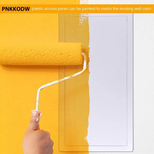Alt view image 5 of 7 - Access Panel 14x29 Inch, Wall & Ceiling Access Door for Plumbing Repair | Lightweight Yet Durable Plastic Construction with Smooth White Finish. Easy to Install with a Clean Built-In Appearance