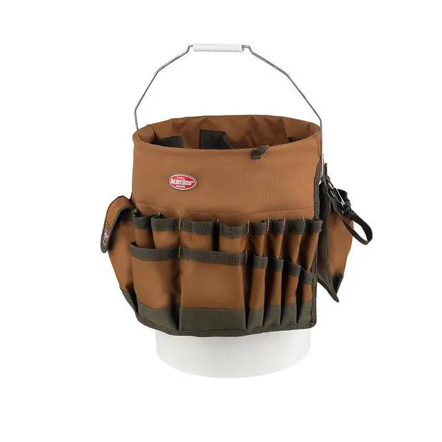 Alt view image 5 of 7 - The Bucketeer Bucket Tool Organizer in Brown, 10030