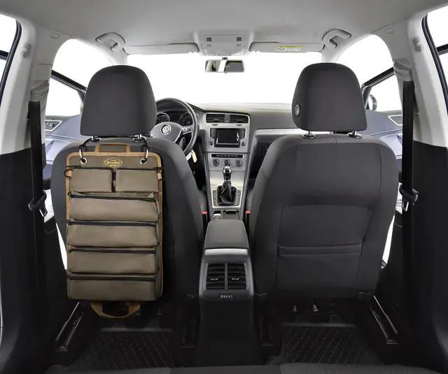Alt view image 6 of 6 - Ryker Heavy Duty Roll Up Tool Bag Organizer w/Detachable Pouches, Khaki | Tool Roll Up Bag Tool Box Organization. Portable Truck & Motorcycle accessories. Rollup Tools Bags for Mechanic & Electrician