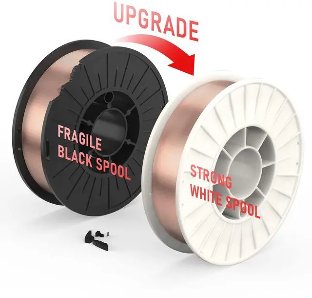 Alt view image 5 of 7 - MIG Welding Wire, ER70S-6 Solid Carbon Steel | 0.030 in, 10 lb spool with high feedability, smooth, consistent wire handling