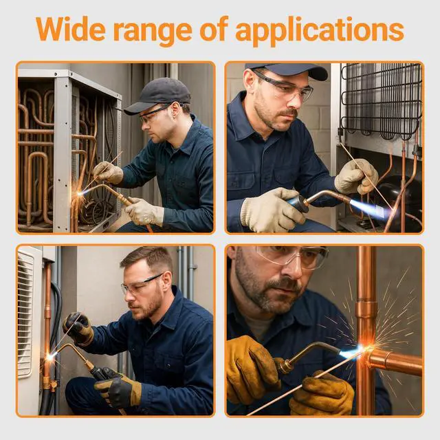 Alt view image 5 of 6 - 15% Silver Brazing Rods AWS BCuP-5 20 Sticks Silver Solder Phos Copper Brazing Alloys Flat Welding Rods 0.050"x1/8"x10" for Air Conditioning, Refrigerator, Cold Storage, and HVAC Units