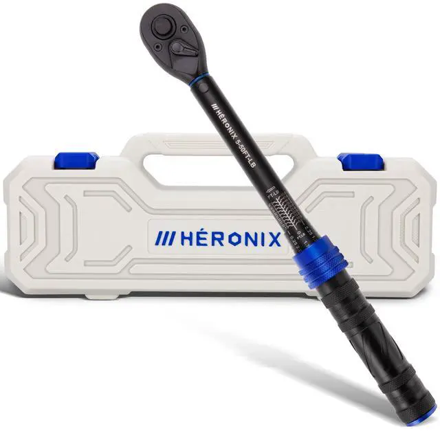Main image of 3/8-Inch Drive Click Torque Wrench, 550 Ft-Lb (6.867.8 Nm) ±3% Accuracy, Loud Click, Dual Scale, 72-Tooth Mini Torque Wrench for Bike, Motorcycle, Car & Spark Plug Maintenance