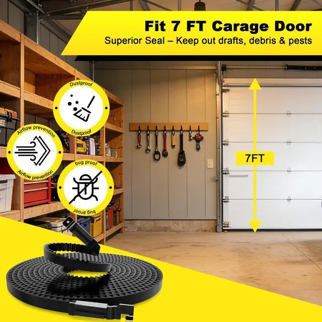 Alt view image 2 of 7 - Upgrade 41A5250 41AB050-2 Belt for 7ft High Garage Door, 237" Garage Door Opener Belt Compatible with Chamberlain Craftsman LiftMaster Sentex Whisper Garage Door Opener Models WD822KD 248739 248754