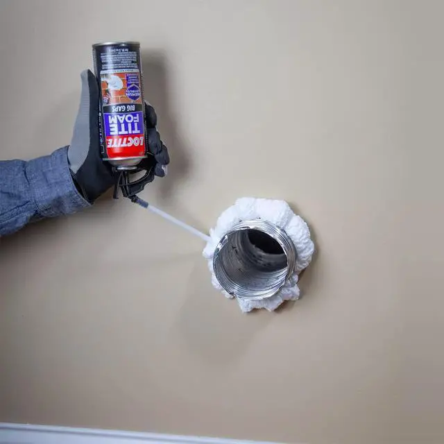 Alt view image 5 of 6 - Tite Foam Big Gaps Spray Foam Sealant, Polyurethane Expanding Insulation - 12 fl oz Can, Pack of 2