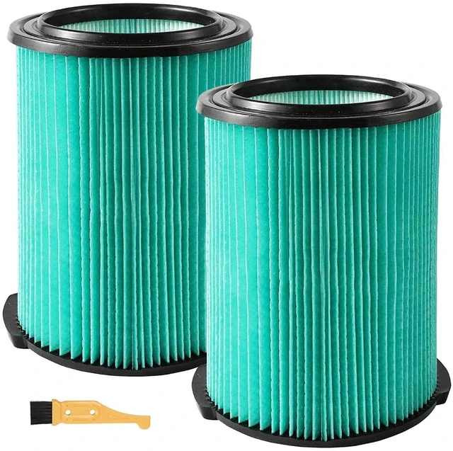 Main image of VF6000 5-Layer Replacement Filters for Ridgid Shop Vac Wet Dry Vacs 2 Pack VF6000 HEPA Filter for Ridgid Shop Vac 5-20 Gallon Vacs WD5500 WD0671 WD6425, for Husky 6-9 Gallon & Craftsman Vacs