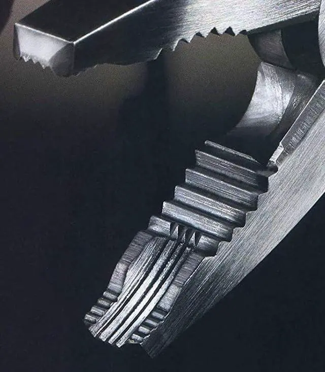 Alt view image 7 of 7 - 6.25" Stripped Screw Extractor Combination Pliers Made in Japan | High Carbon Steel, Thermoplastic Rubber Handles, Remove Damaged/Rusted Fasteners Ø3 - 9.5mm, Side Wire Cutter, Spring-Loaded