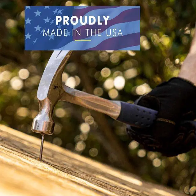Alt view image 5 of 6 - 16 oz Hammer, Smooth Face, Forged Steel Hammer, Rip Claw | Made in USA, Rip Claw Versatility, Built For The Pro, Forged In One Piece, Patented Shock Reduction Grip