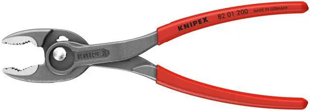 Alt view image 4 of 7 - 82 01 200 TwinGrip Pliers, 8-inch | Slip joint pliers with push button adjustment