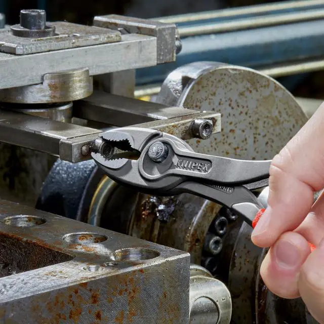 Alt view image 6 of 7 - 82 01 200 TwinGrip Pliers, 8-inch | Slip joint pliers with push button adjustment