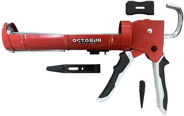 Main image of 930-GTD Drip-Free Smooth Hex Rod Cradle Caulking Gun with Gator Trigger Comfort Grip, 1/10 Gallon Cartridge, 10:1 Thrust Ratio