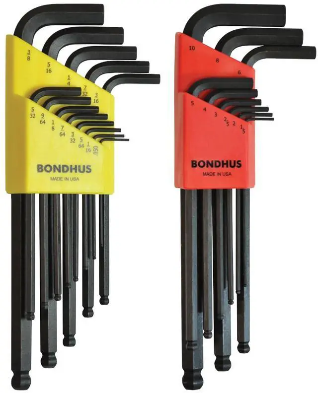 Main image of 20199 Balldriver L-Wrench DoublePK, 10999 1.5-10mm & 10937 0.050-3/8"