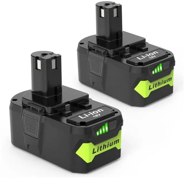 Main image of 5000mAh Battery Replacement for Ryobi 18V Battery P105 P108, Compatible with All Ryobi 18V one+ Cordless Power Tools