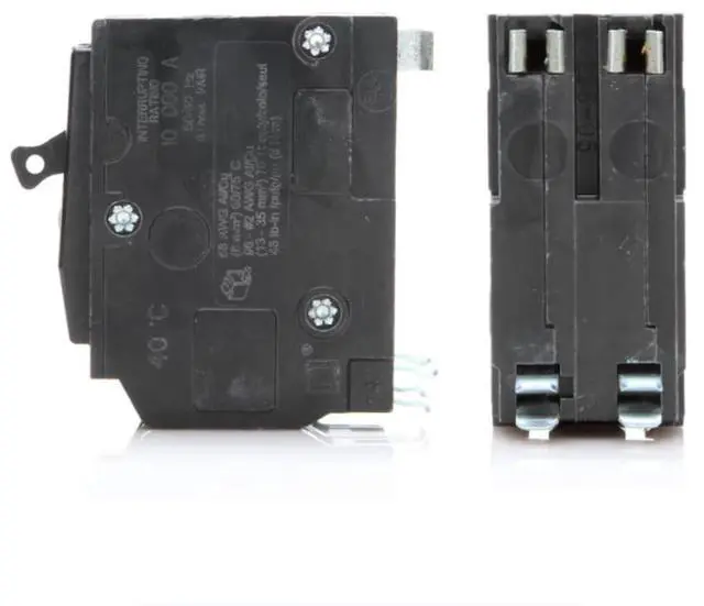Alt view image 7 of 7 - Genuine Square D QO250 Circuit Breaker Kit, 50 Amp (50A) Double Pole (2 Pole), 120/240V AC, 10kAIC, Plug-in Mount for QO Load Centers & Panels, Visi-Trip Indicator, New Replacement