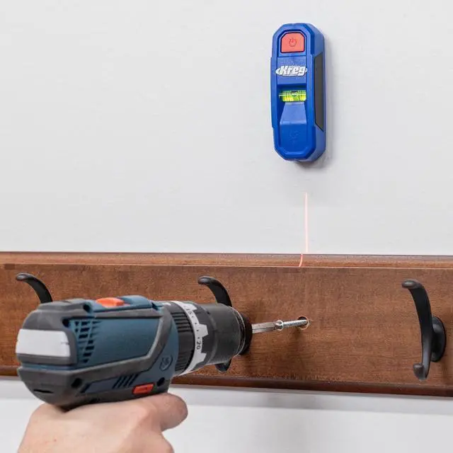 Alt view image 3 of 7 - KMM1000LZ - Magnetic Stud Finder with Laser-Mark - Stud Finder & Wall Scanner - Magnetic Stud Finder Tool - with Precise Stud Magnet
