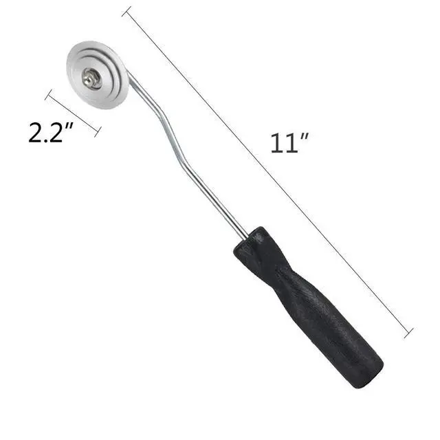 Alt view image 3 of 7 - Fiberglass Roller Tools Kit, 4pcs Fiberglass Resin Laminating Bubble Roller Set for Tub Shower Bathtub Boat Repair