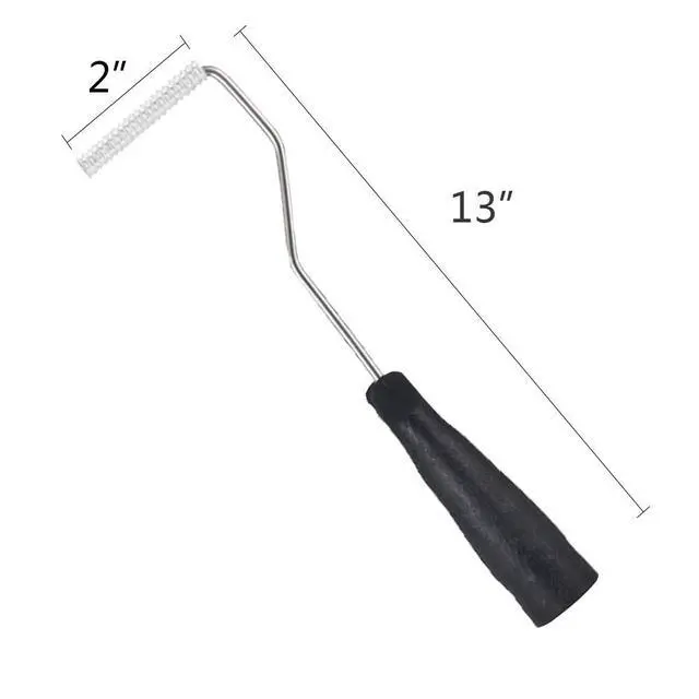 Alt view image 4 of 7 - Fiberglass Roller Tools Kit, 4pcs Fiberglass Resin Laminating Bubble Roller Set for Tub Shower Bathtub Boat Repair