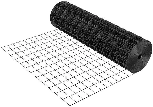 Main image of Hardware Cloth 36 in x 25 ft, 2 x 3 in Mesh 16 Gauge Galvanized Wire Mesh Roll, Weather-Resistant Vinyl Coated Chicken Wire Fencing, Heavy Duty Welded Garden Plant Fencing for Rabbit Cage Snake