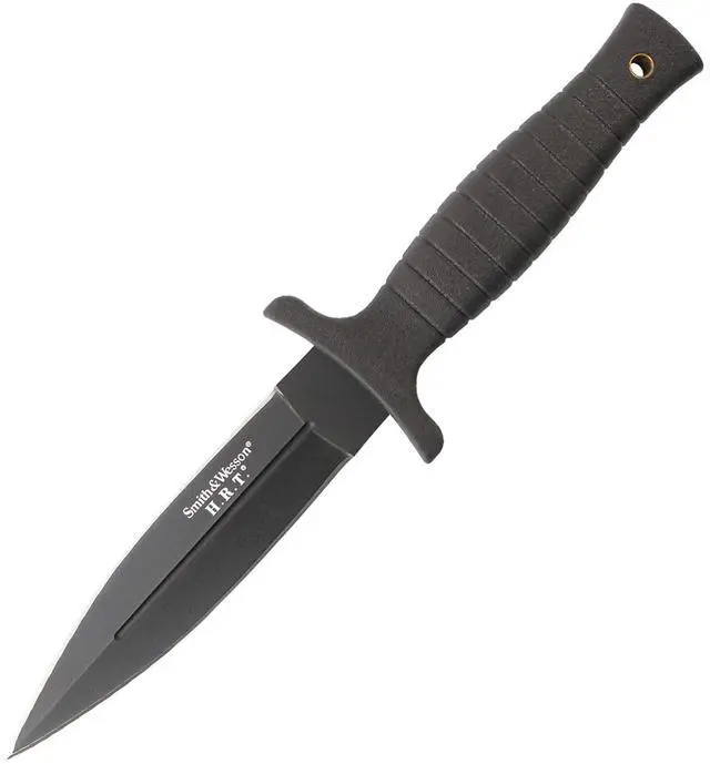 Main image of 9" H.R.T Double Edged Boot Knife with High Carbon Stainless Steel Blade