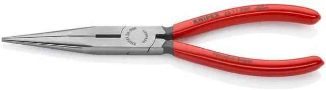 Main image of 26 11 200 Long Nose Pliers With Cutter 8-Inch | bike-hand-tools