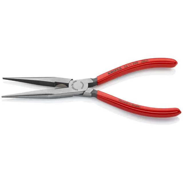Alt view image 2 of 7 - 26 11 200 Long Nose Pliers With Cutter 8-Inch | bike-hand-tools