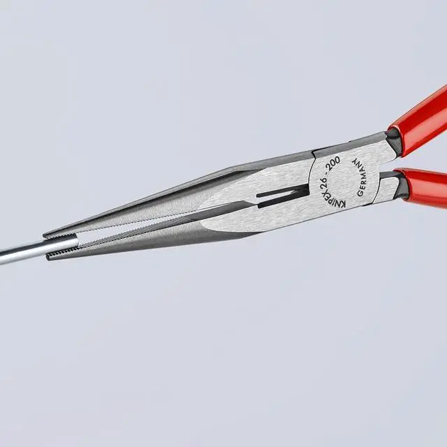 Alt view image 6 of 7 - 26 11 200 Long Nose Pliers With Cutter 8-Inch | bike-hand-tools