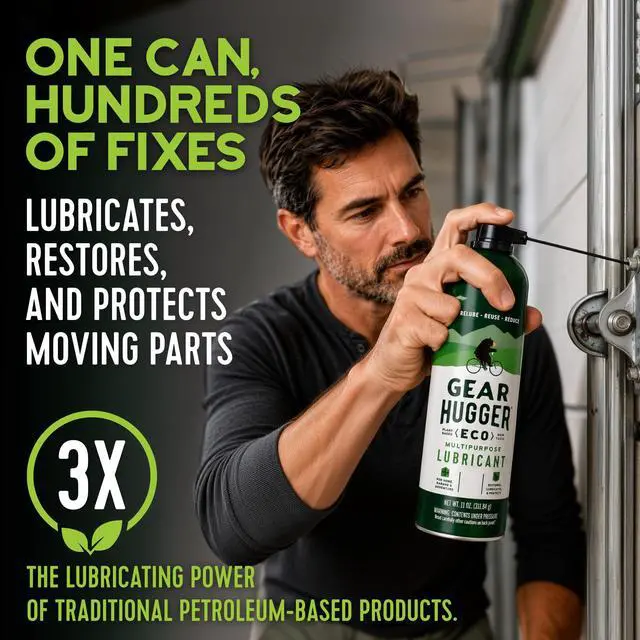 Alt view image 2 of 6 - Multipurpose Lubricant Spray, Plant-Based (11oz, Pack of 2)