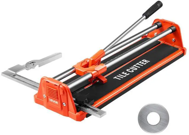 Main image of 17-Inch Manual Tile Cutter for Wall & Polished Tiles,Double Rails for Precise Cutting, Tungsten Carbide Wheel,Non-Slip Handle,Anti-Displacement Pressure Rod,Precise Cuts for Pros & Beginners