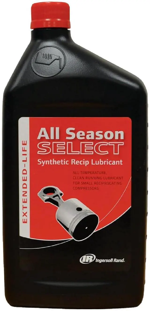 Main image of 38436721 OEM All-Season Select Synthetic Lubricant | All-temperature pneumatic tool oil, ideal for year-round air compressor maintenance, 1L bottle