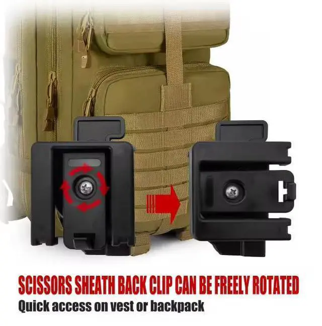Alt view image 4 of 6 - Multifunctional Foldable Trauma Shears With Holster Perfect For EMTs