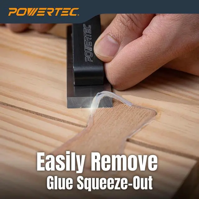 Alt view image 6 of 7 - Chisel Plane with Flat Blade Compact Edge Trimming Tool for Woodworking, Plug Trimming, Joinery Cleanup Includes Wrench (72162)