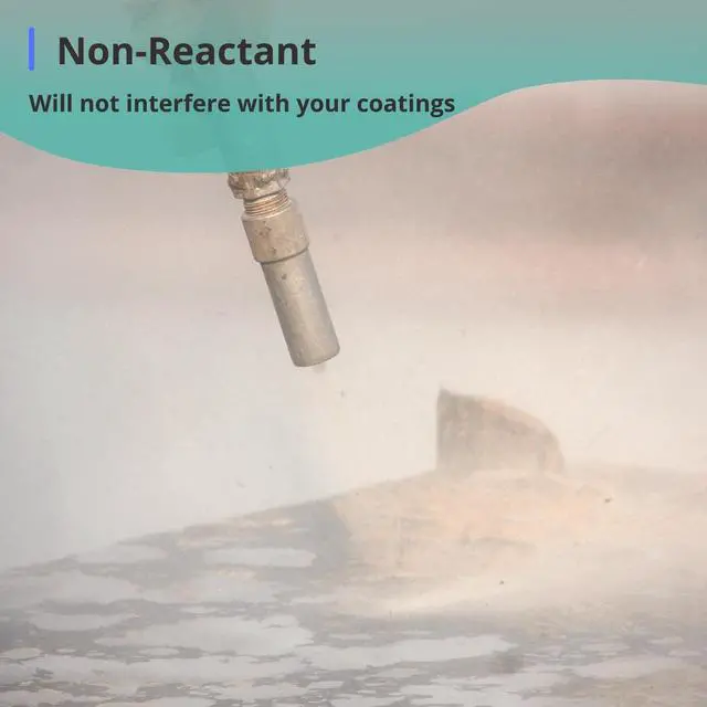 Alt view image 4 of 7 - 80 Grit Aluminum Oxide Blast Media for Sandblasting, 8 lb | Rust and Paint Removal, Mill Scale Removal, Metal Surface Preparation Before Painting, Coating or Refinishing