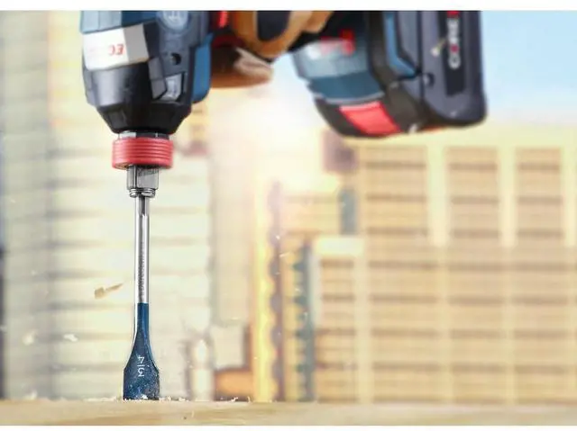 Alt view image 5 of 7 - Bosch DSB5013P 13-Piece Spade Drill Bit Set Universally Compatible