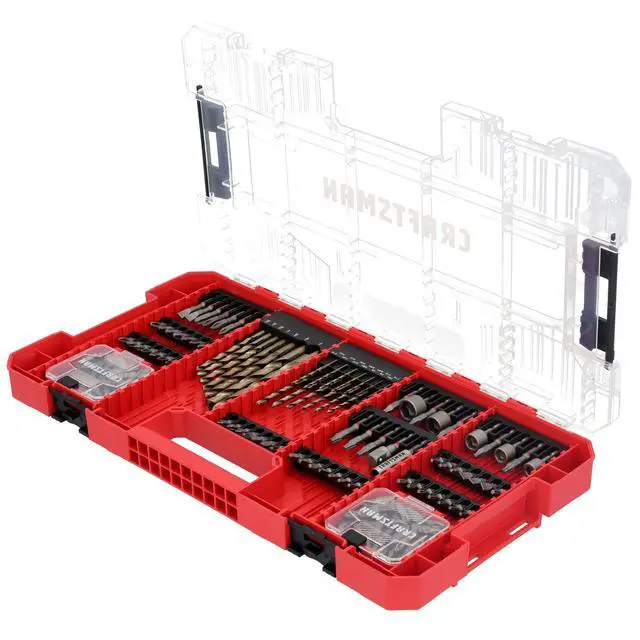 Alt view image 7 of 7 - 140 Pc Impact Driver Bit Set, Steel, Black Oxide Coated Impact Drill Bit Set, Precision Machined Tips (CMAF140SET)