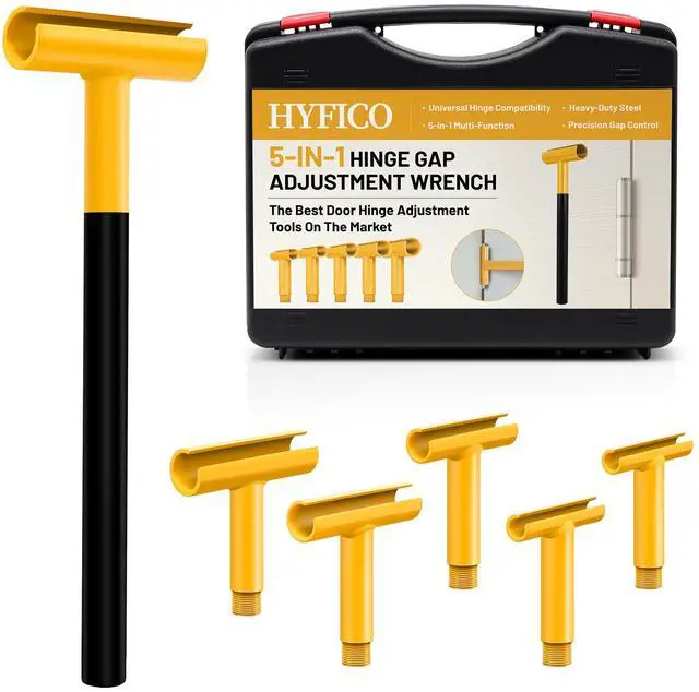 Main image of Upgraded Hinge Gap Adjusting Wrench for Residential and Commercial, Door Hinge Adjustment Tool for Door Quick and Efficient Solutions, User-Friendly Adjustments Tools