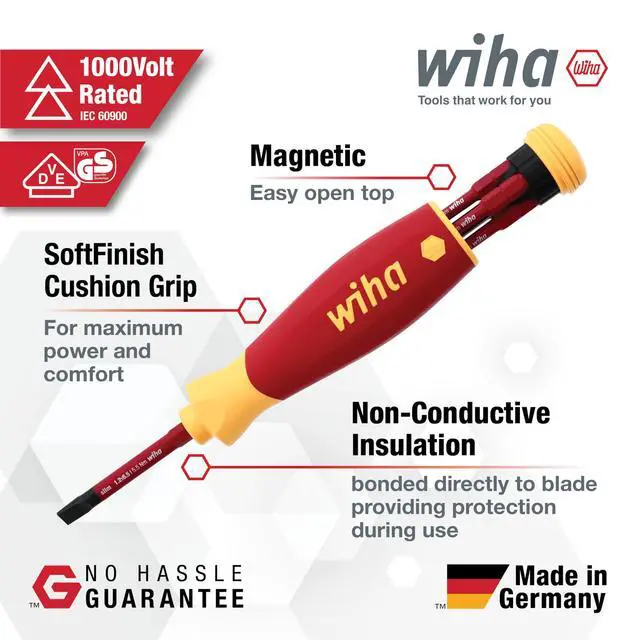 Alt view image 2 of 7 - 28345 6 Piece Insulated SlimLine PocketMax Multi-Driver