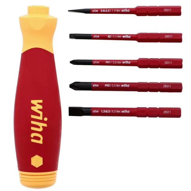 Alt view image 5 of 7 - 28345 6 Piece Insulated SlimLine PocketMax Multi-Driver