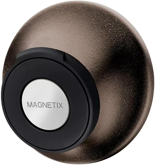 Alt view image 2 of 4 - Oil Rubbed Bronze Remote Dock for Magnetix Handshowers with Included Wall Bracket or Permanent Waterproof Adhesive Options, 186117ORB