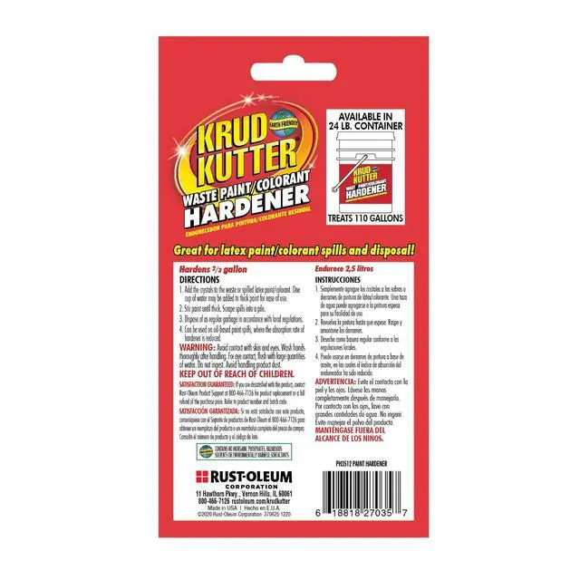 Alt view image 3 of 7 - PH3512-12PK Waste Paint Hardener Crystals, 3.5 oz, Cream, 12 Pack