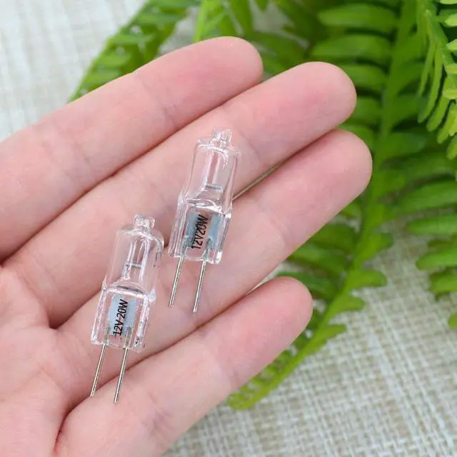 Alt view image 7 of 7 - G4 Halogen Bulb 12V 10W 2800K Warm White for Cabinet Lighting | 10PCS, 150LM High Output, NO Flicker, High CRI100, Long Lasting Dimmable G4 Bi-pin Base, for Chandelier, Landscape Lighting