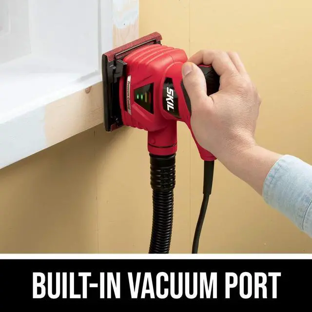 Alt view image 4 of 6 - 2.0 Amp 1/4 Sheet Palm Sander with Pressure Control - 7292-02