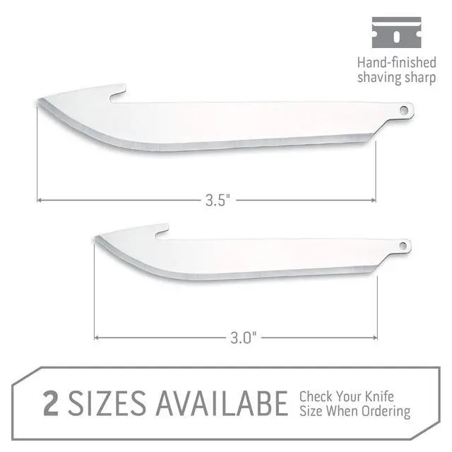 Alt view image 4 of 7 - 3.5" RazorSafe Replacement Knife Blades, 6 Pieces