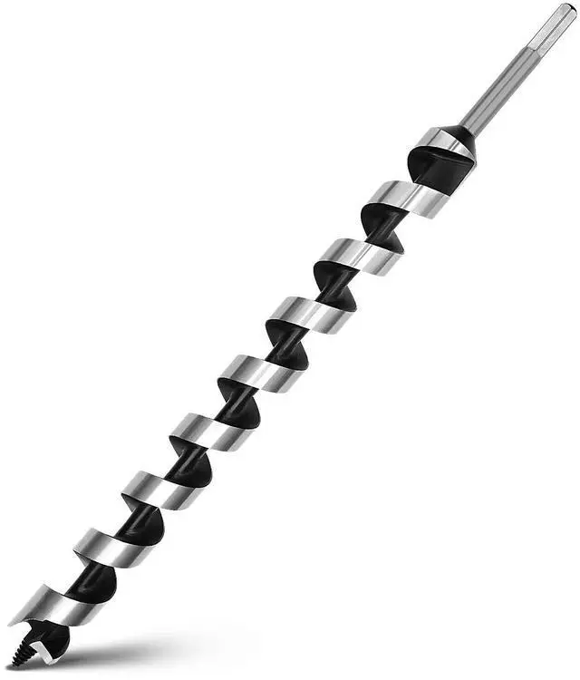 Main image of 1-9/16 x 23.6 Auger Drill Bit for Wood,40x600mm Hex Shank Auger Bit | for Soft Wood, Hard Wood, Plastic, Composite Materials and DIY Projects