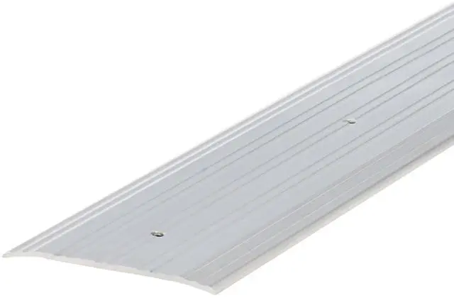 Main image of MD Building Aluminum Flat-Profile Threshold, Silver, 4in x 1/4in x 36in